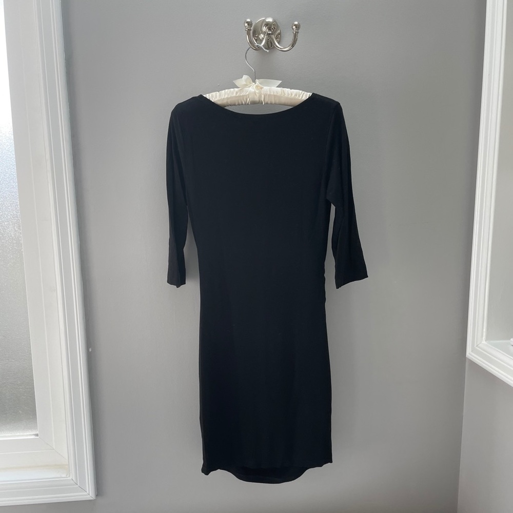 Seraphine Black Maternity Dress